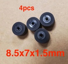 8.5x7x1.5mm rubber pinch roller for cassette deck tape recorder Stereo player
