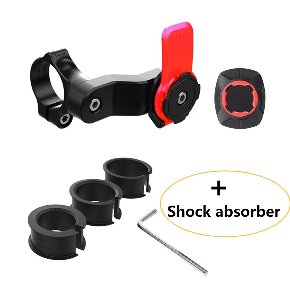 QUAD-LOCK 360&deg; Rotatable Bike - Motorcycle Phone Holder Stand Secure Mount Brack