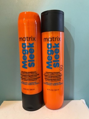 Matrix Mega Sleek Smoothing Shampoo & Conditioner 10.1oz New & Authentic