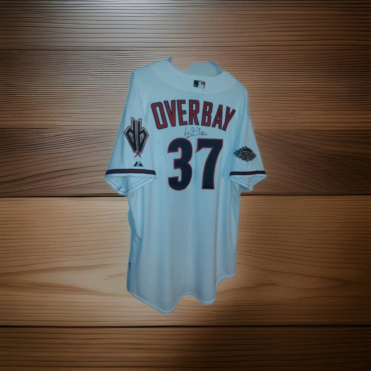 2011 MLB Game Issued Majestic Arizona Diamondbacks Lyle Overbay