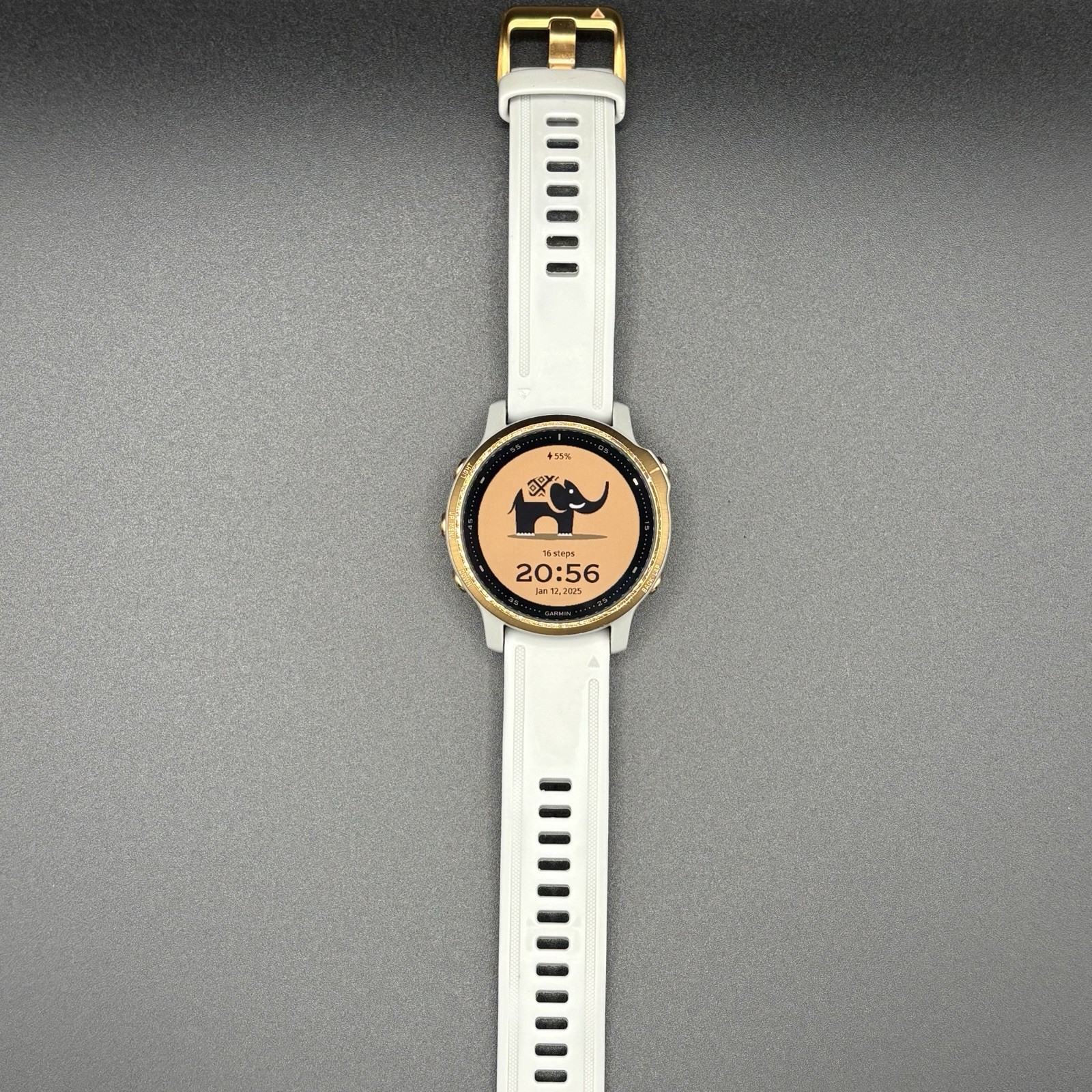 Garmin Fenix 6S Sapphire GPS Watch in Gray Rose Gold for Multisport Tracking-image