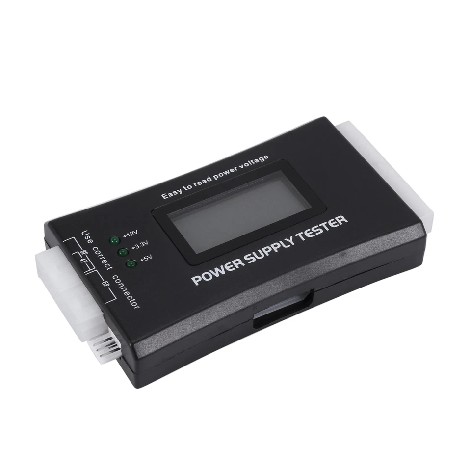 20+4 Pin LCD Supply Tester for ATX, ITX, BTX, PCI-E, , HDD H1Q81157 - Image 3 of 4
