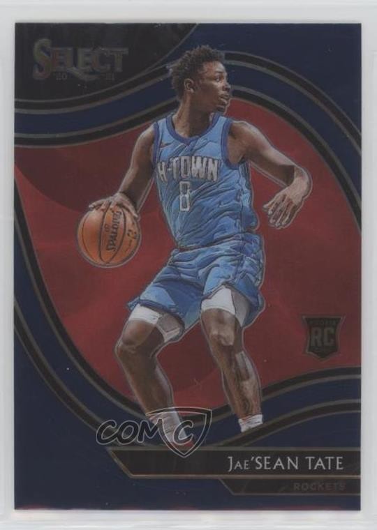 2020-21 Panini Select Courtside Retail Blue Jae'Sean Tate #278 Rookie RC 0lc7