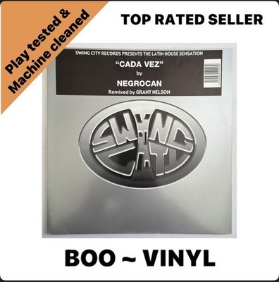 Negrocan - Cada Vez Grant Nelson Remix 12  record House Latin EX / EX