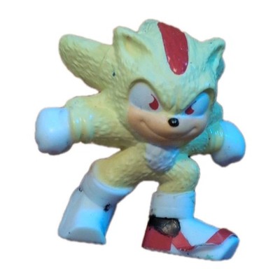 RARE McDonald's 2024 Happy Meal Super Shadow Sonic (Yellow, White Boots) 2'' Toy