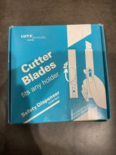 100 Pcs Snap Off Cutter Razor Blades LUTZ Made In Germany 18mm Fits Any Holder
