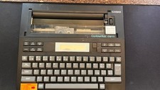 Vintage Electronic Typewriter Casio Casiowriter CW-11 TESTED. WORKING 
