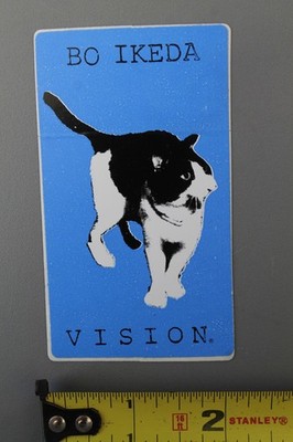 Vision Street Wear Bo Ikeda Cat Blue Original Z3B Vintage