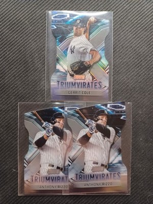 2023 Stadium Club Baseball TRIUMVERANTS Lot x3 YANKEES