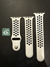 Apple Watch Nike Sport Band 42mm 44/45/46/49 OEM Pure Platinum Black S/M/L