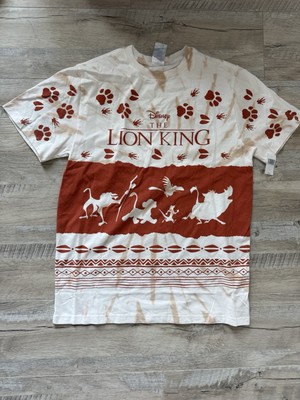 Disney Park Lion King Shirt Medium Simba The Lion Sleeps Tonight T-Shirt Tie-dye