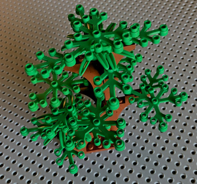 Lego Trees MOC  Forest 48 pieces  please read