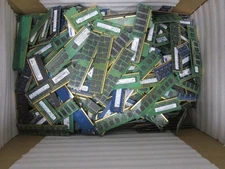 18.4 Lbs. of Gold Fingered Memory ram for Scrap Gold Recovery Only