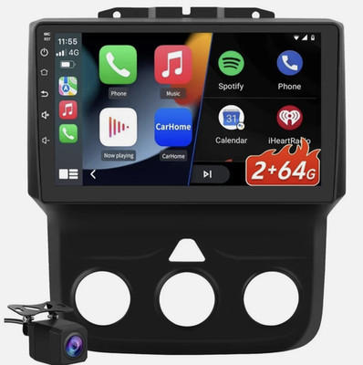 64GB FOR 2013-2019 DODGE RAM 1500 2500 3500 9'' ANDROID 13 CAR GPS RADIO STEREO