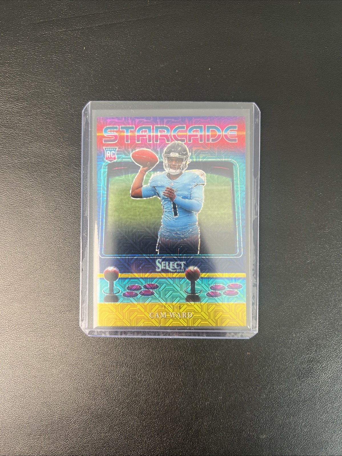 Cam Ward STARCADE GOLD /10 CASE HIT SELECT 2025 - Rookie 🔥🔥🔥🔥 - 4/10