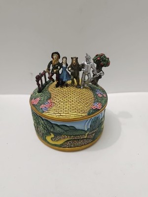 1995 Ardleigh Elliott Wizard Of Oz We're Off To See The Wizard Music Box #D2050