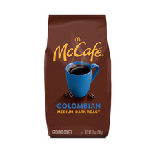 McCafe Colombian, Medium-Dark Roast, Ground Coffee, 12 oz