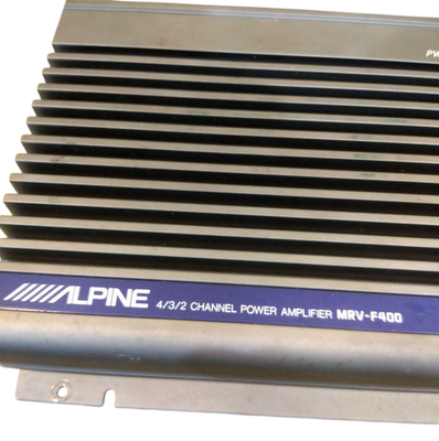 Alpine MRV-F400 Car Amplifier 4 Channel V12 Series Powerful Audio