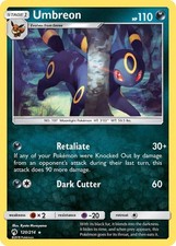 Reverse Holofoil - Umbreon - 120/214 - LP - SM - Lost Thunder
