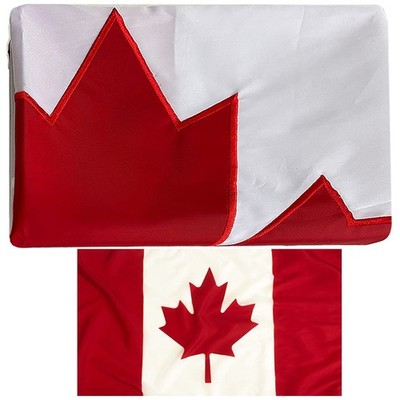 Canada Canadian Flag 3x5 ft Embroidered Double Sided Heavy Duty Outdoor
