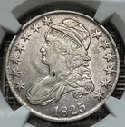 1825-P Capped Bust Half Dollar — photo from another recent sale
