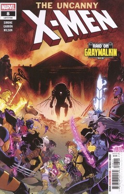 Uncanny X-Men #8A VF 2025 Stock Image