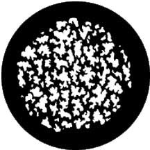 Rosco 77805 Steel Gobo, Leaf Breakup Medium - Size M
