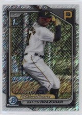 2024 Bowman Chrome Prospects Shimmer Refractor Bralyn Brazoban #BCP-224 fv8