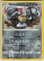 Melmetal 130/189 Darkness Ablaze Reverse Holo Rare