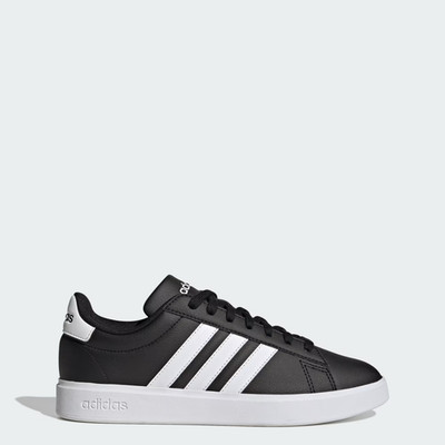 Adidas Men's Grand Court 2.0 'Black White' Shoes GW9196