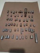 60 Pc Vintage Mechanic Socket Lot - Mixed Brands Sizes 60 Pc Vintage Mechanic Socket Lot - Mixed Brands Sizes