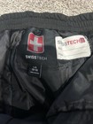 Unisex Swiss Tech Snow Board Ski Pants Black Adjustable Waist Size L/G  10/12   — photo 2