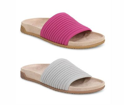 Vionic Women's Evie Knit Slide Sandal - Free Shipping