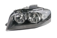 Scheinwerfer Passend FüR Audi A3 8P 05/2003 -07/08 H7 H7 Links Fahrerseite