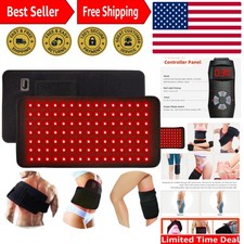 660nm  850nm Red Light Therapy Wrap Belt for Muscle Relaxation  Pain Relief