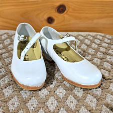 Josefina 3000 White Mary Jane Tap Dance Shoes Child US 9.5 / MX 16.5