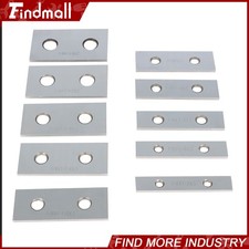 10 Pair 1/8  3" Precision Parallel Set Hardened Steel In Case Steel US