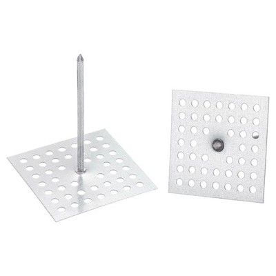 100pcs Insulation Pins 2.5 Inch Perforated Insulation Pins Insulation Hangers...