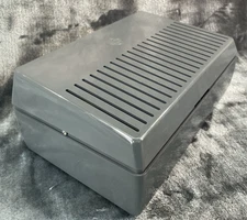 Lg Vintage 1970'S Bell System WE Dark Gray Vented 13a Outdoor L1A Ringer Housing