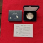 2013-W American Eagle Silver Proof Dollar 1 oz. Bullion Coin with Box & COA