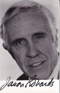 Jason Robards 2facher Oscar Gewinner original signiert