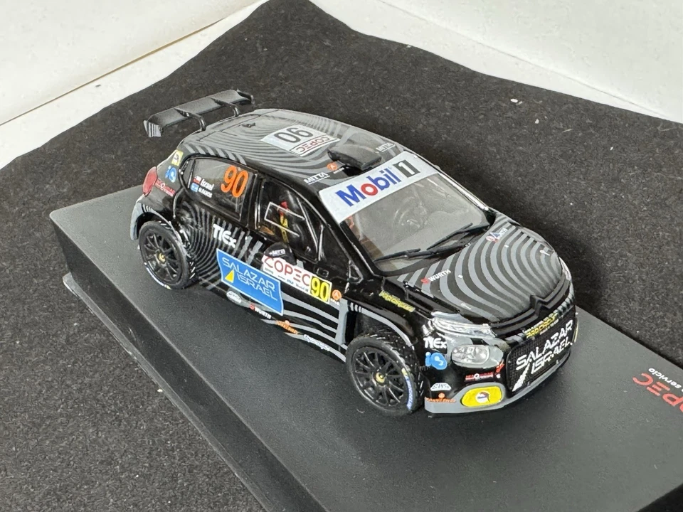 CITROEN C3 RALLY 2 #90 B.ISRAEL-M.RAMOS RALLY DEL CILE 2022 IXO ALTAYA 1:43 - Immagine 4 di 4