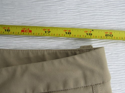 Pantalone Lululemon Uomo Beige Elasticizzato Chino Performance Misura 39 x 31! - Foto 8 di 12