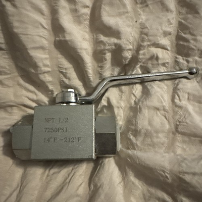 #ad 7250 PSI High Pressure Shut Off 2 Way Ball Valve 1 2quot; NPT $19.99