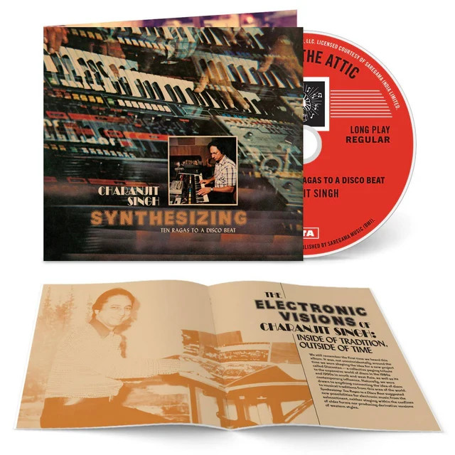 Charanjit Singh Synthesizing: 10 Ragas to a Disco Beat (New CD) Presale 7/8/26