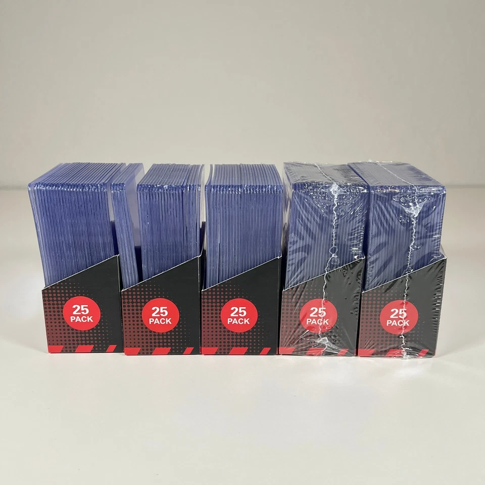 Lote de 125 Ultra PRO 3x4 Premium Top Loaders Toploaders para tarjetas coleccionables Foto 4 de 4