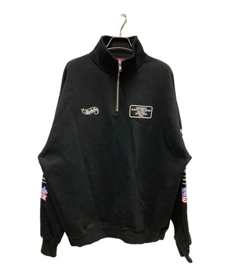 HIDE AND SEEK Half Zip Sweat Shirt