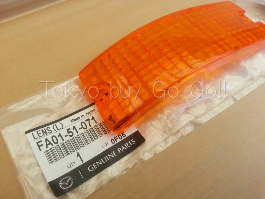 MAZDA RX7 Front Comb Turn Signal Lens LH+RH set NEW Genuine OEM Parts