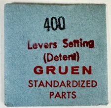 GRUEN  EB443 CAL400 SETTING LEVER DETENT FACTORY WATCH REPAIR PART  