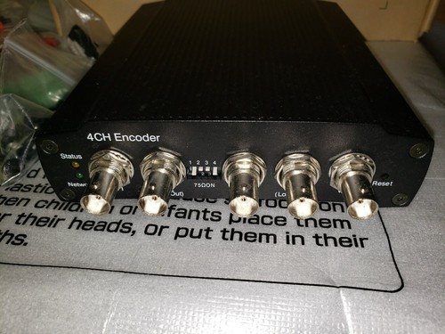 4CH Encoder (IP) for security camera’s - Picture 3 of 3